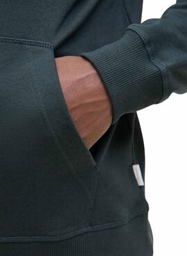 Sweat à capuche Jack and Jones Norrebro vert pour homme