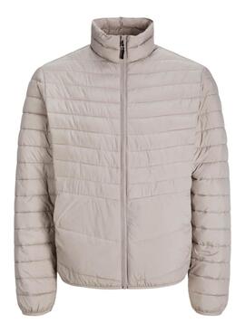 Veste Jack and Jones Estate pliable grise pour homme