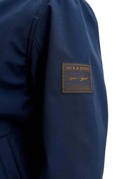 Veste de chasse Jack and Jones Parker bleue pour homme