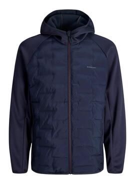 Veste Jack and Jones Perfect bleue pour homme