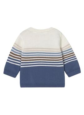 Maillot Mayoral bleu et beige pour bébé