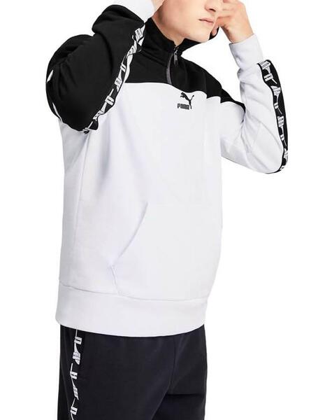 sweat puma blanche
