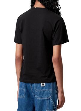 T-shirt Carhartt Pocket noir pour femme