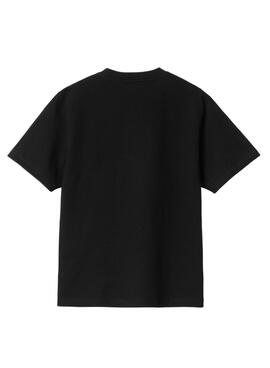 T-shirt Carhartt Pocket noir pour femme