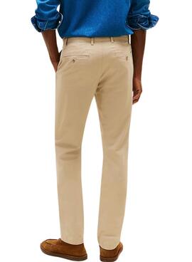 Pantalon Tommy Hilfiger Denton beige pour homme