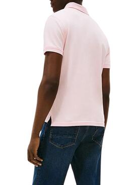 Polo Tommy Hilfiger 1985 rosa pour homme