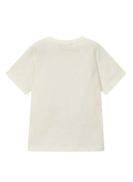 T-shirt Mayoral League blanc pour garçon