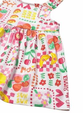 Robe Mayoral fruits multicolores pour bébé