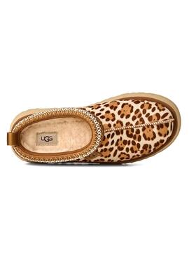 Mules UGG Tazz en estampado animal de leopardo para mujer.