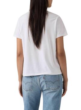 T-shirt Levi's basique blanc pour femme