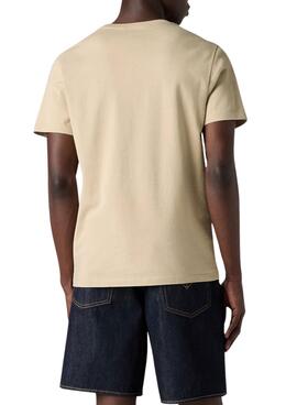 T-shirt Levi's Original beige pour homme