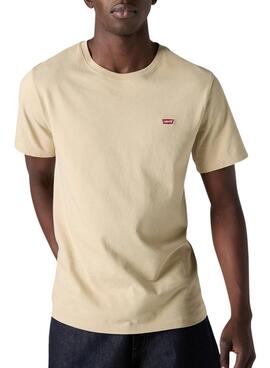 T-shirt Levi's Original beige pour homme