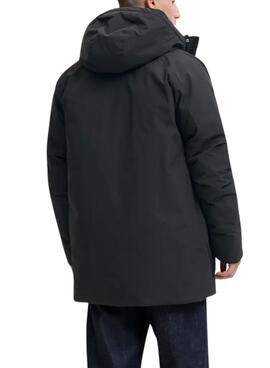 Parka Jack and Jones Wood noir pour homme