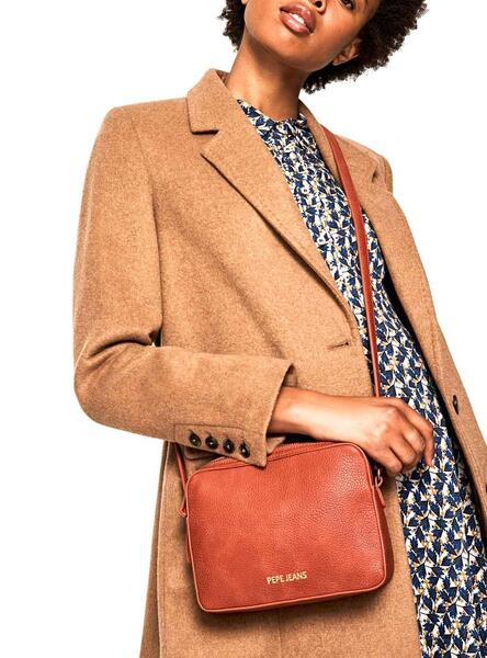 Sac pepe jeans camel top