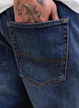 Jean Jack and Jones Mike bleu pour homme