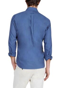 Chemise homme bleue El Ganso Dyed