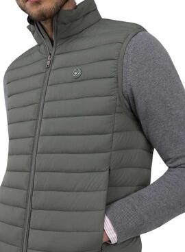 Gilet El Ganso vert basique pour homme