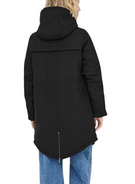 Parka Only Masstrich noire pour femme