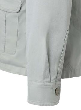 Veste de costume semi-blazer vert pour homme Silbon américain