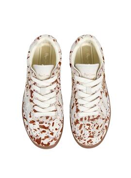 Chaussures Pepe Jeans Ball Chic animal print pour femme