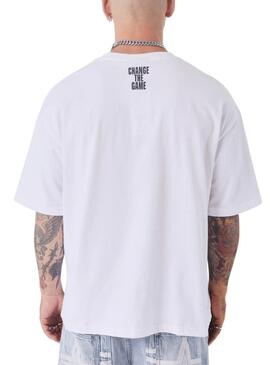 T-shirt Project x Paris Change The Game blanc pour homme.