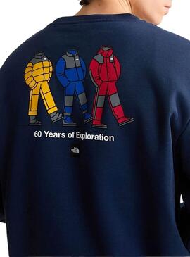 Sweatshirt The North Face Summit bleu marine pour homme