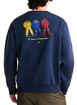 Sweatshirt The North Face Summit bleu marine pour homme