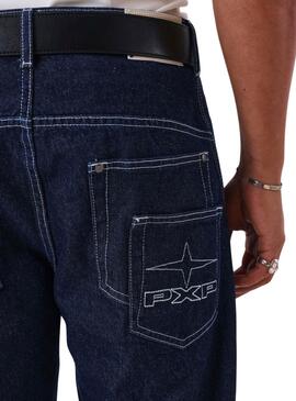 Pantalon en denim foncé Project x Paris pour homme