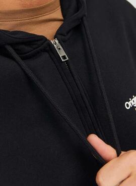 Sweatshirt Jack and Jones Vesterbro noir pour homme