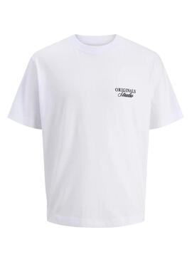 T-shirt Jack and Jones Norrebro blanc pour homme