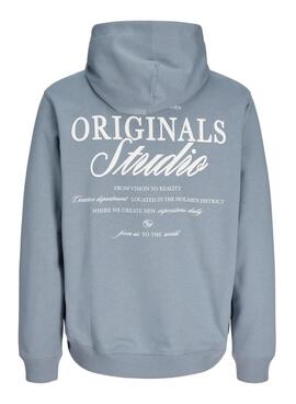 Sweatshirt Jack and Jones Norrebro bleu pour homme