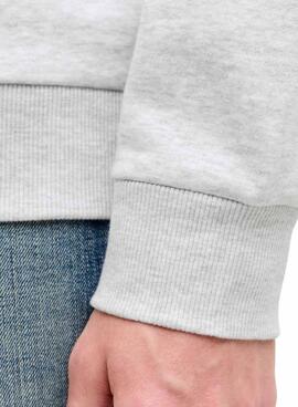 Sweatshirt Jack and Jones Frank gris pour homme