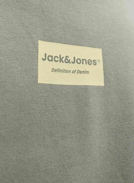 Sweat-shirt Jack and Jones Frank vert pour homme.
