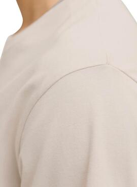Haut Jack and Jones Frank beige pour homme.