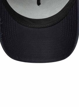 Casquette New Era Canvas Distressed 9FORTY Marine bleu pour hommes et femmes