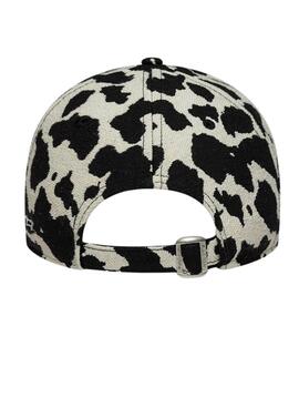 Casquette New Era New York Yankees 9FORTY imprimée vache pour femme