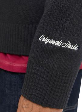 Maillot noir pour homme de la marque Jack and Jones, modèle Norrebro.