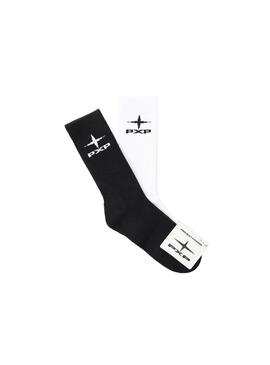 Chaussettes Project x Paris Polaris blanc et noir pour homme