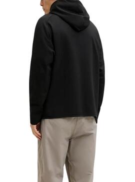 Sweatshirt Jack and Jones Base noir pour homme