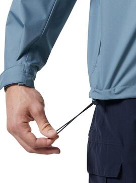 Veste Helly Hansen Crew Midlayer bleue avec capuche