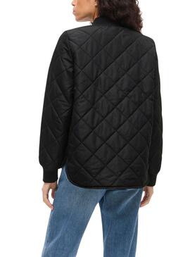 Veste bombardier Vila Vitate noire pour femme