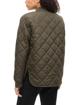 Veste bomber Vila Vitate verte pour femme