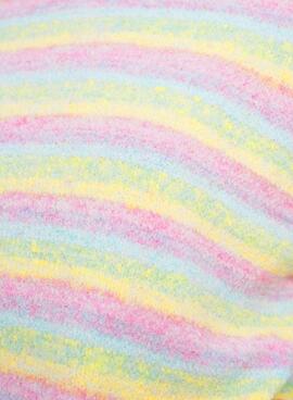 Maillot à rayures multicolores pour femme Johanna.