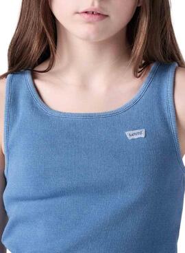 T-shirt Levi's Meet And Greet bleue pour fille