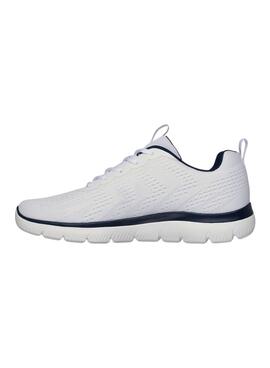 Chaussures Skechers Summits blanches pour hommes
