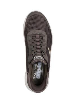 Chaussures Skechers Go Walk marron pour homme