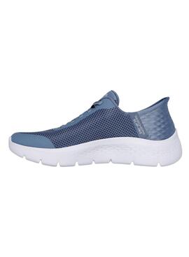 Chaussures Skechers Go Walk bleues pour femmes