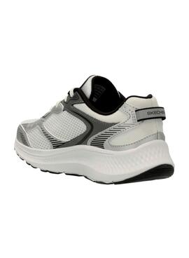 Chaussures Skechers Go Run 2.0 gris et noir pour femme.