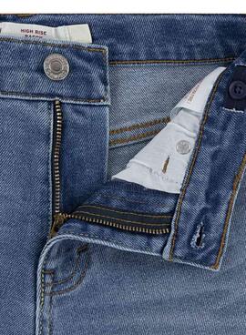 Jean Levi's High Rise Baggy bleu pour fille