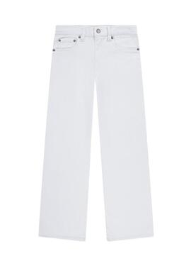 Jean Levi's Wide Leg blanc pour fille